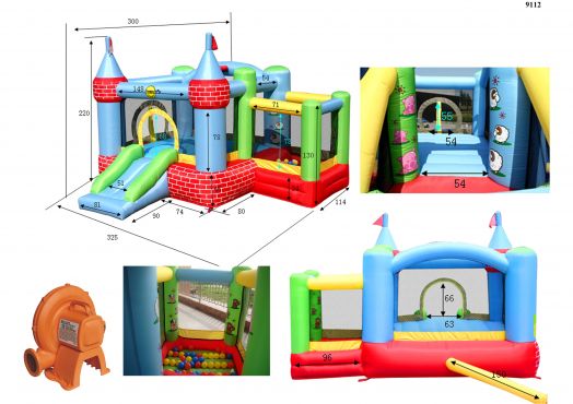 Детский Игровой центр Цитадель HAPPY HOP 9112