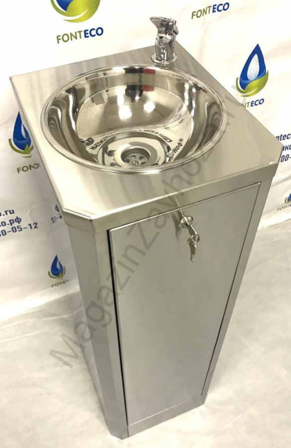 Фонтан питьевой для школы FONTECO ФП-КН5-300 Шестигранный