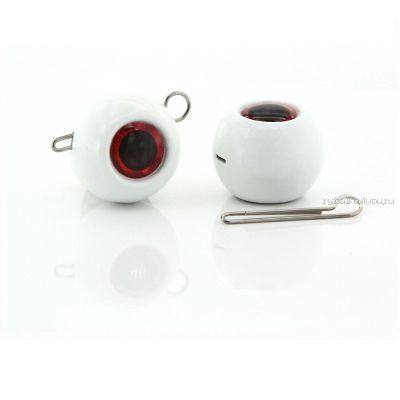 Груз крашеный Мормыш разборная чебурашка Таблетка 4 гр / 10 шт. в упаковке / цвет: 08 люминисцентный