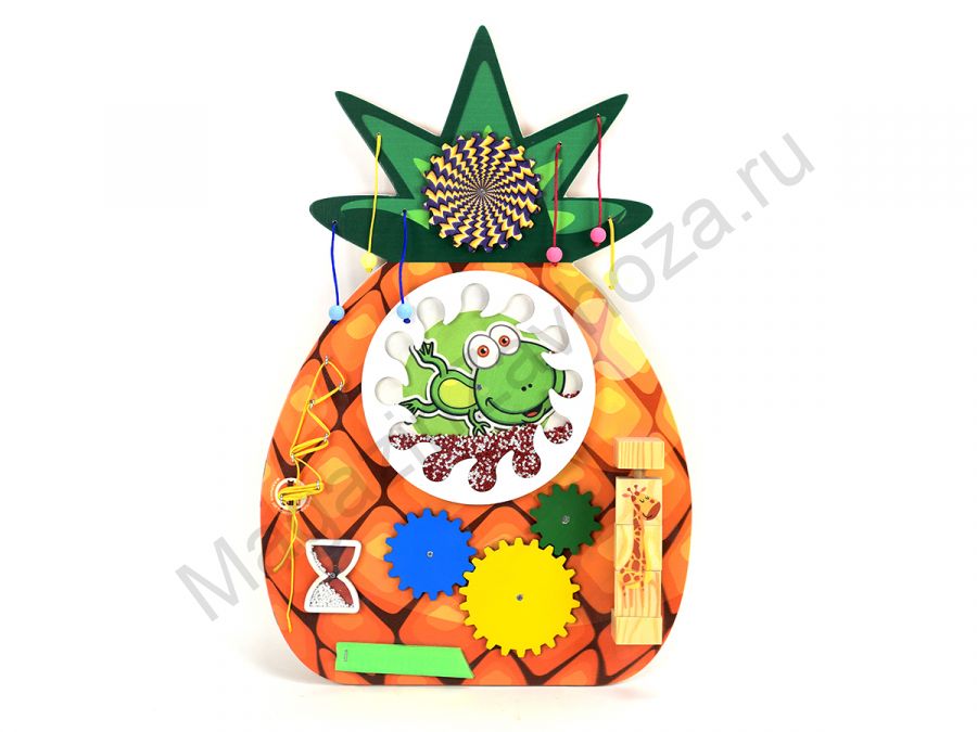 Бизиборд СПЕЛЫЙ АНАНАС