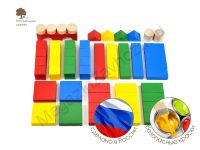 Конструктор деревянный 1,5–2 года, 52 элемента