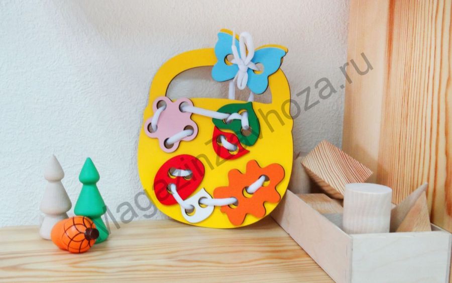 Игра-шнуровка "КОРЗИНКА"