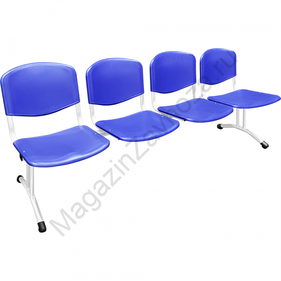 Секция четырёхместная М120-04 Пластиковые многоместные секции