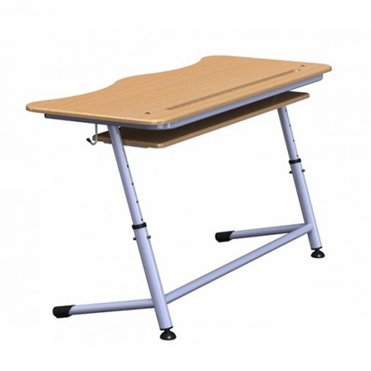 IT-2A Стол ученический двухместный регулируемый (МДФ бук)