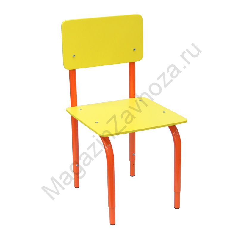 СТУЛ ДЕТСКИЙ НА МЕТАЛЛОКАРКАСЕ РЕГУЛИРУЕМЫЙ 2/155