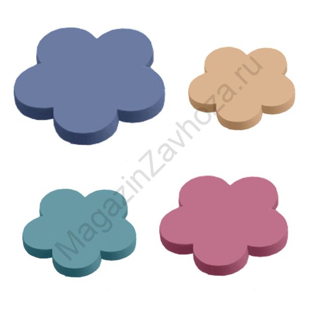 ДЕКОРАЦИЯ ЦВЕТОК 5 ЛЕПЕСТКОВ (ФАНЕРА)