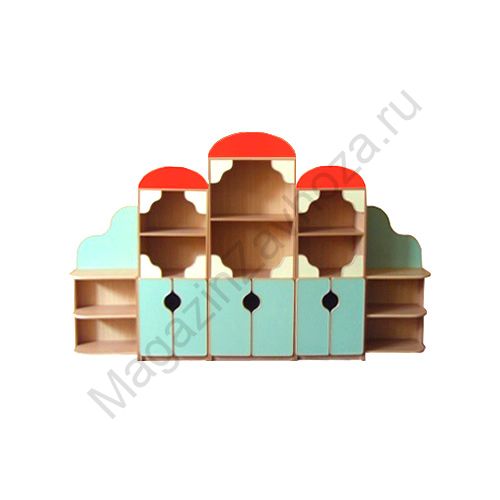 СТЕНКА ДЕТСКАЯ ЛЕСНАЯ СКАЗКА М-2