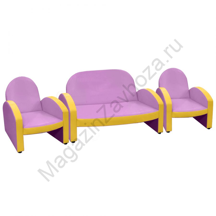 НАБОР "ЭКОНОМ" ДИВАН 154 ФИОЛЕТОВЫЙ 4