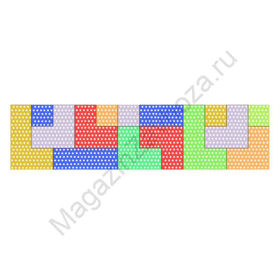 СТЕНОВАЯ ПАНЕЛЬ МОДЕЛЬ 4 ТЕТРИС Н-750