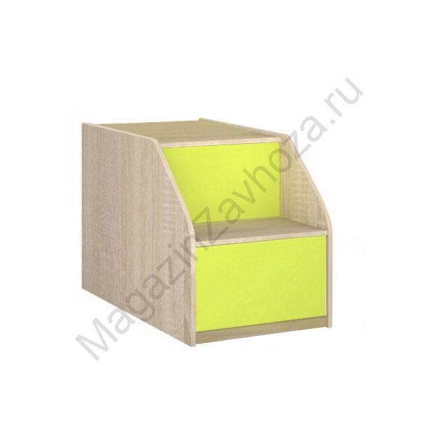 ПОЛКА М-11 ЛЕСЕНКА К ТРЕХЯРУСНОЙ КРОВАТИ (ГЛУХАЯ)