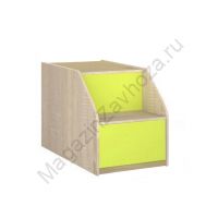 ПОЛКА М-11 ЛЕСЕНКА К ТРЕХЯРУСНОЙ КРОВАТИ (ГЛУХАЯ)