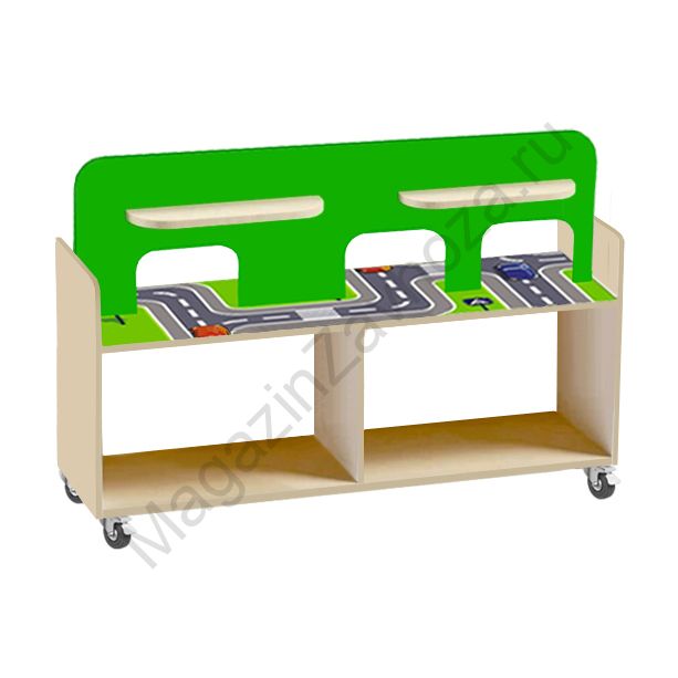 ИГРОВАЯ МЕБЕЛЬ ГАРАЖ 18/3 С УФ ПЕЧАТЬЮ