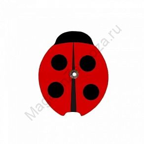 ДЕТАЛЬ БИЗИБОРДА - 7 БЕГУНОК БОЖЬЯ КОРОВКА