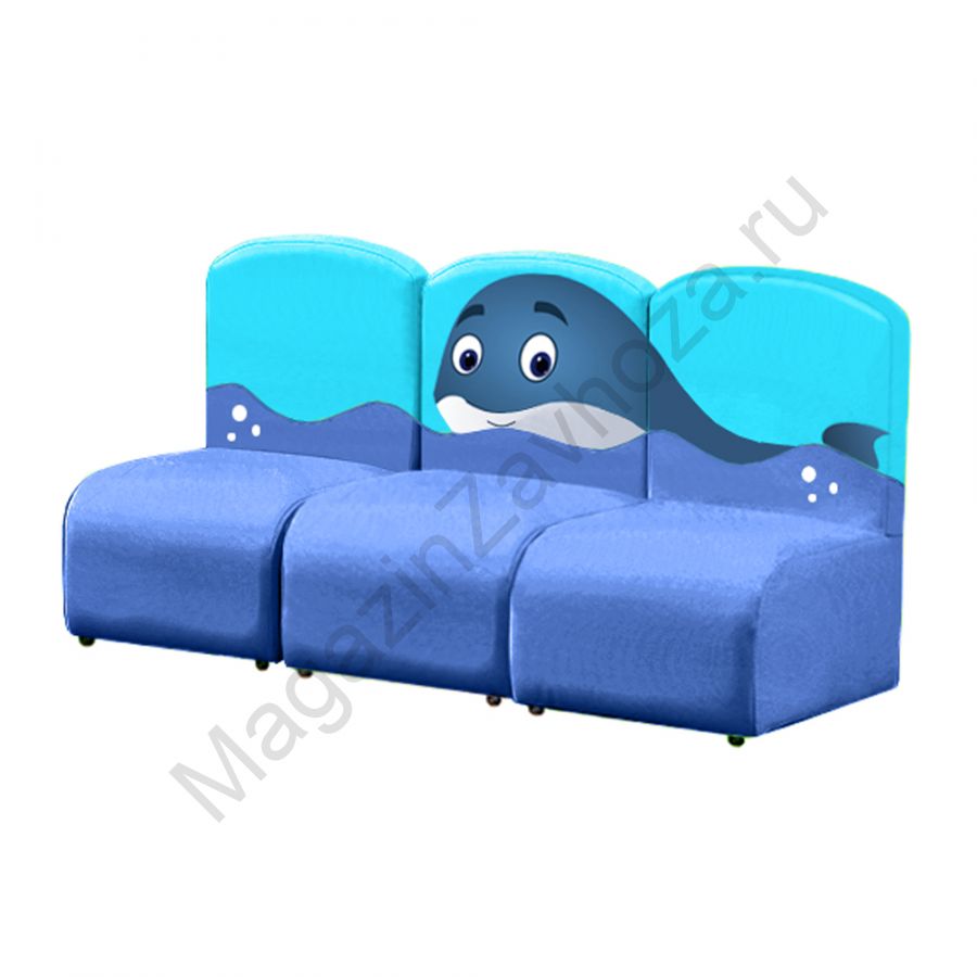 ДИВАН ДЕТСКИЙ МОДЕЛЬ - 150-2 (3 ЭЛЕМЕНТА)