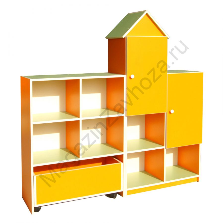 СТЕНКА ДЕТСКАЯ ДЛЯ ИГРУШЕК 351