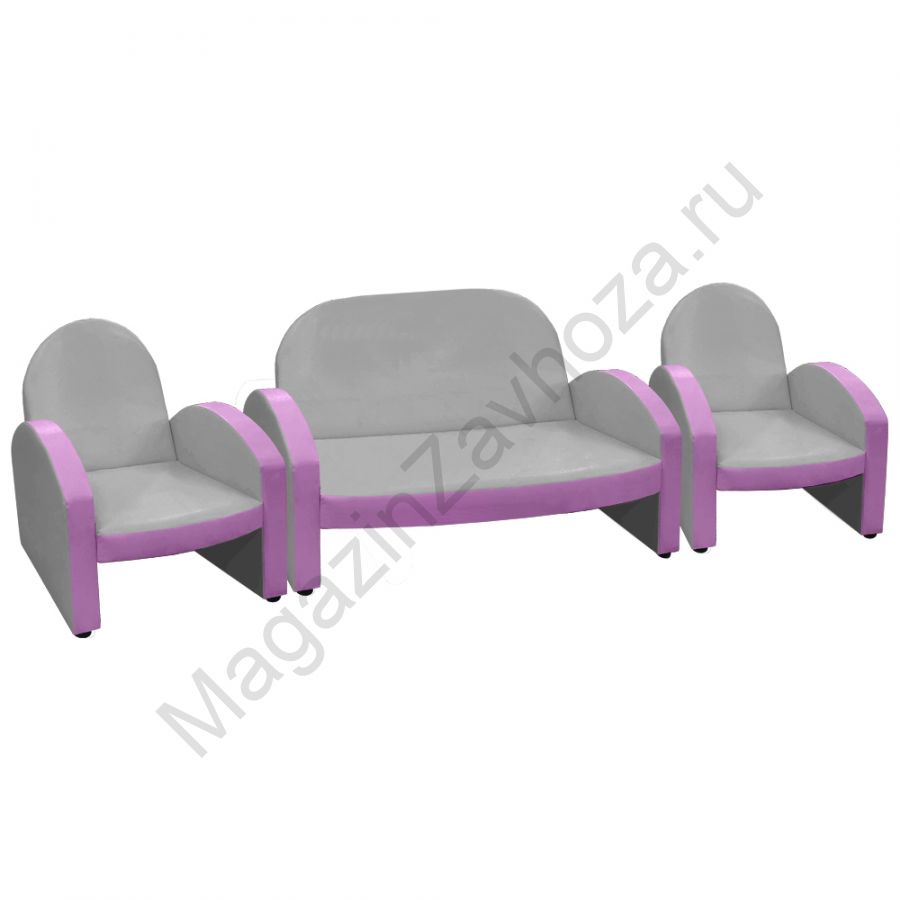 НАБОР "ЭКОНОМ" ДИВАН 154 СЕРЫЙ 4