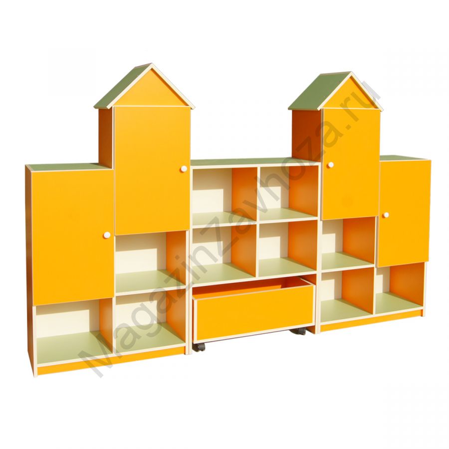 СТЕНКА ДЕТСКАЯ ДЛЯ ИГРУШЕК 349