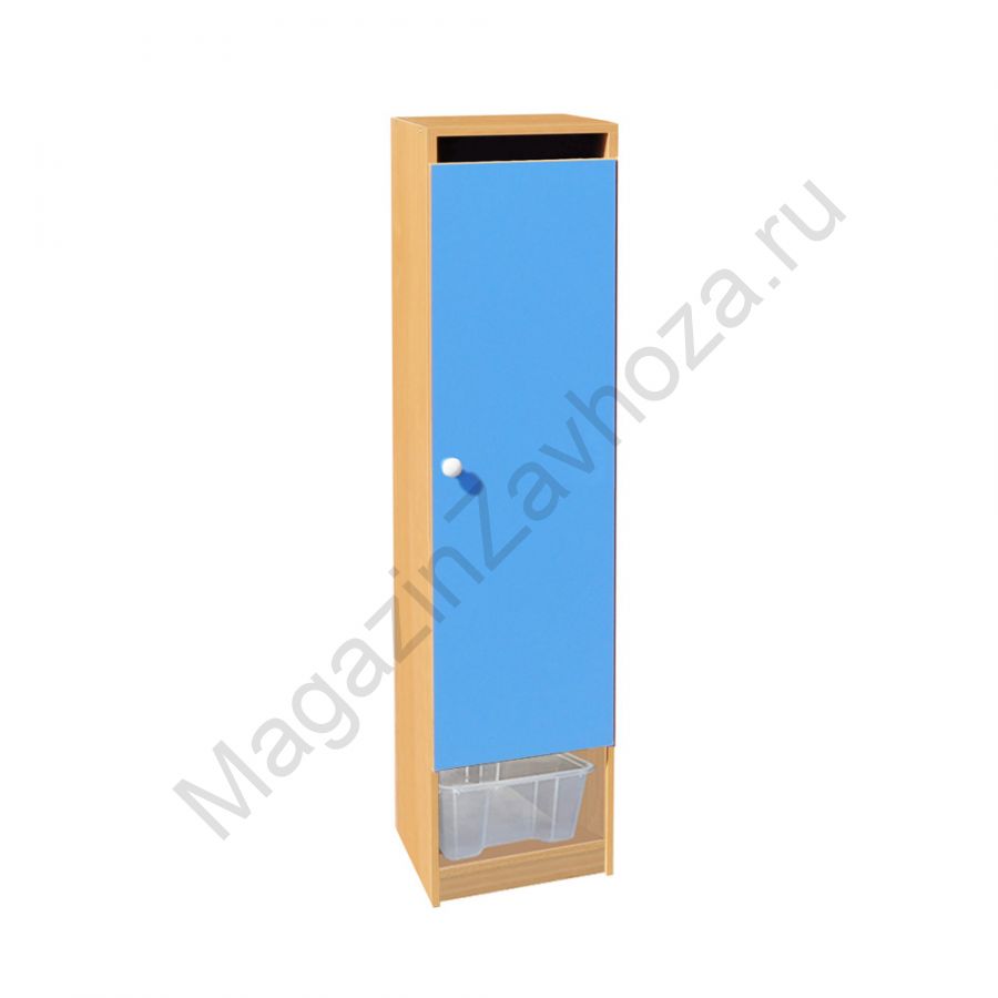 Шкаф Детский с контейнером ШНД - 1к