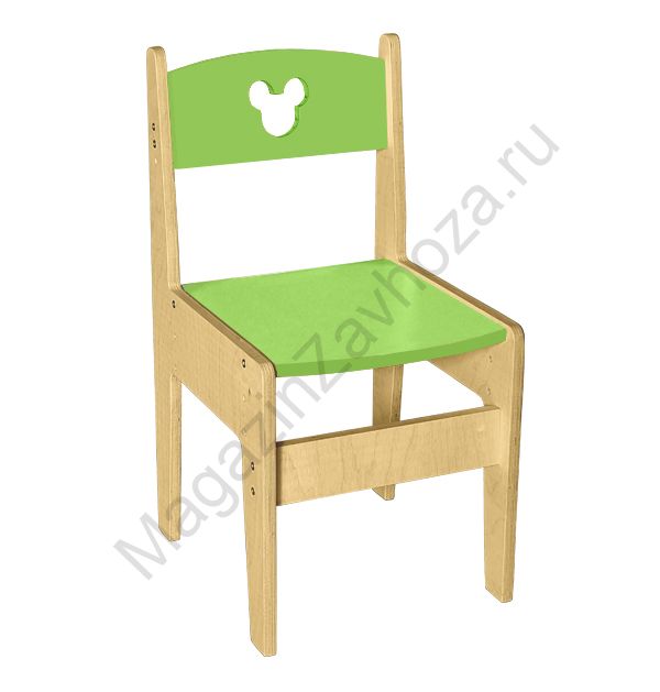 СТУЛ ИЗ ФАНЕРЫ РЕГУЛИРУЕМЫЙ ВЫРАСТАЙКА М-15 (МАЛЫЙ)