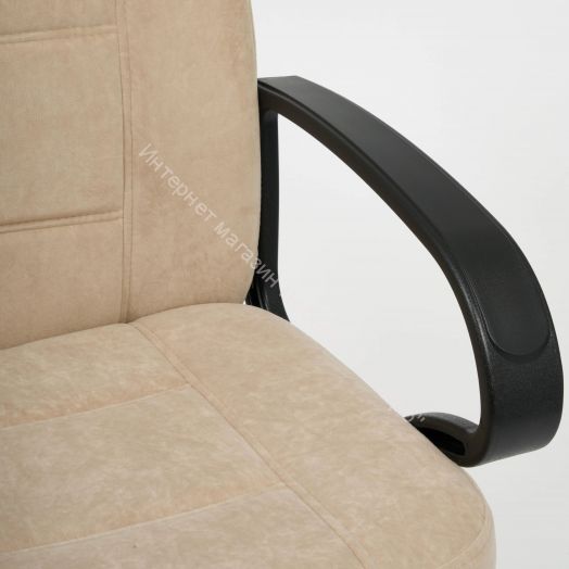 Кресло СН747 флок, бежевый, 7
