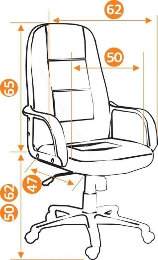 Кресло СН747 ткань, серый, 207