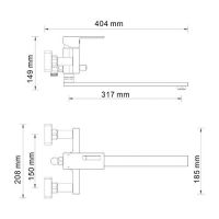схема смесителя Alme 1502L