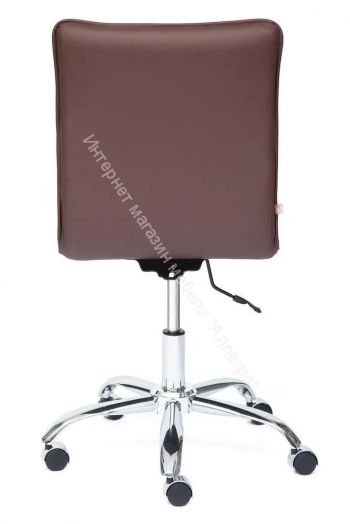 Кресло ZERO кож/зам, коричневый, 36-36