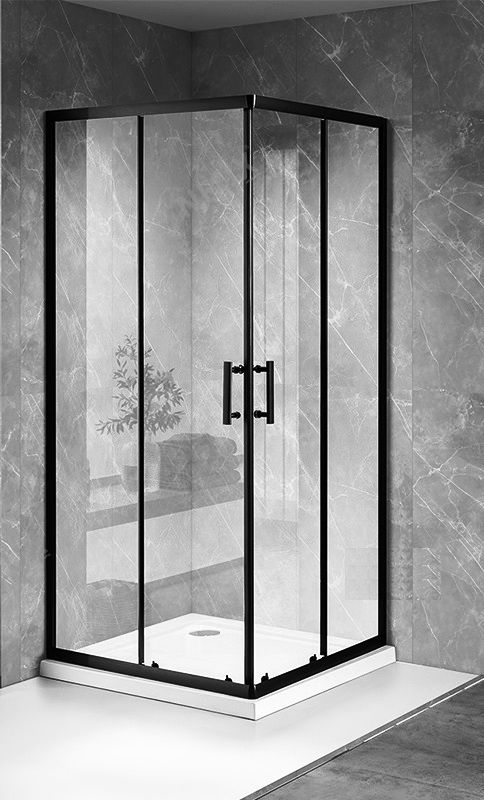 Душевой уголок Oporto Shower 8013B 90x90x190 см, прозрачное стекло 6 мм