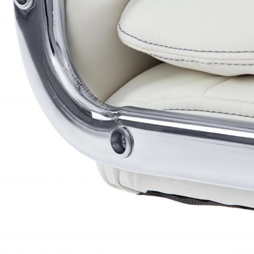 Кресло SOFTY LUX кож/зам, белый, 36-01