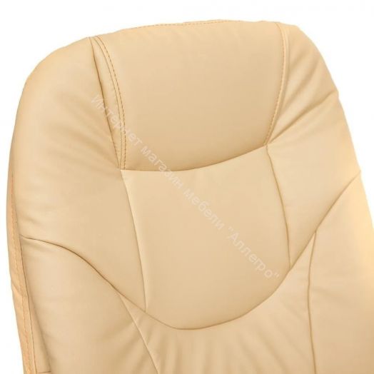 Кресло SOFTY LUX кож/зам, бежевый, 36-34
