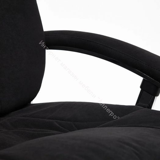 Кресло SOFTY LUX флок , черный, 35