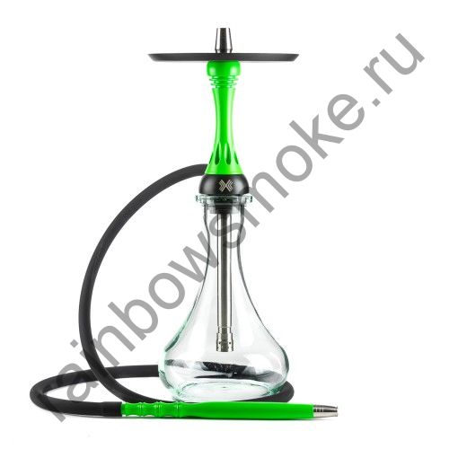 Кальян Alpha Hookah Model X Green FL (Альфа Хука Модель Х Грин ФЛ)