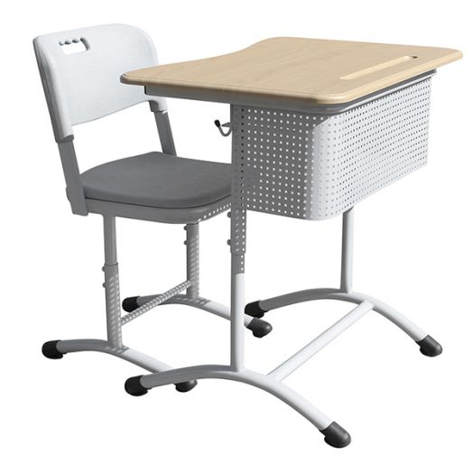 ИНКЭ-111 Комплект ученической мебели одноместный (Стол МДФ с экраном и стул ИНС-1-1)