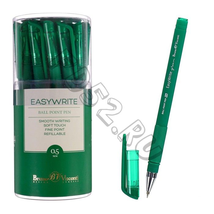 Ручка шариковая EasyWrite Green, 0.5 мм, зелёные чернила, матовый корпус Silk Touch