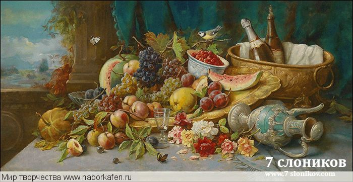 Набор для вышивания "583 Large Still Life with Fruit"