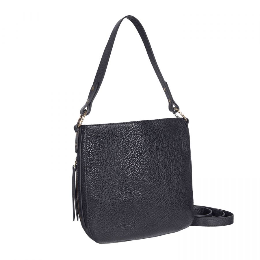 Продуманный шоппер BRIALDI Dora (Дора) bison black