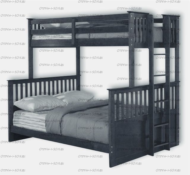 Кровать двухъярусная Мода