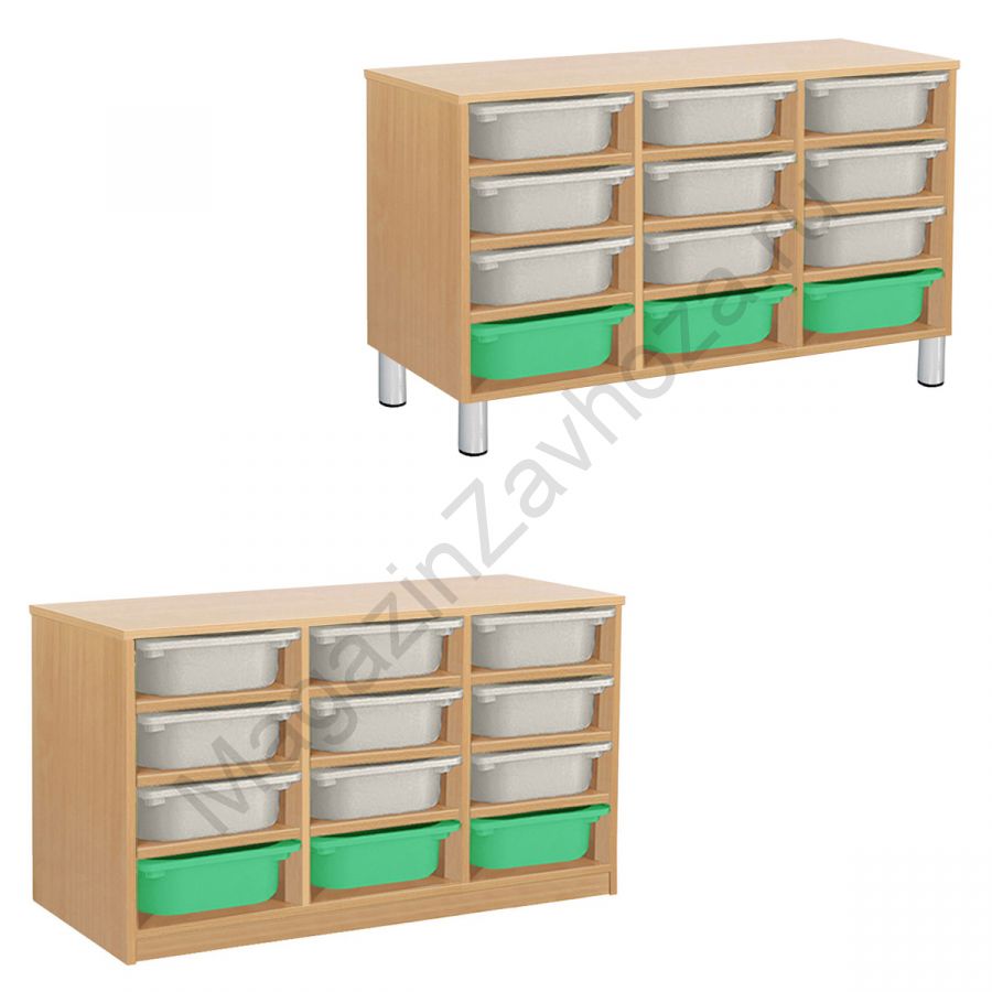 СТЕЛЛАЖНАЯ ВЫДВИЖНАЯ СИСТЕМА ХРАНЕНИЯ 3/66