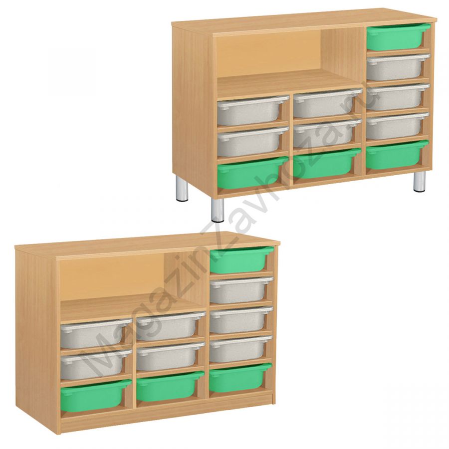 ТУМБА КОМБИНИРОВАННАЯ СИСТЕМА ХРАНЕНИЯ К/125