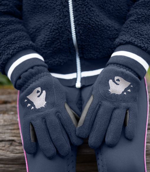 Перчатки для верховой езды -Lucky Giselle- Детские. Зима. Waldhausen