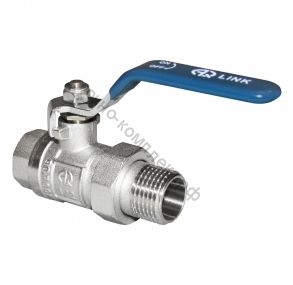 КРАН  шар. СО СГОНОМ  AQUALINK  1" ВР-НР РЫЧАГ