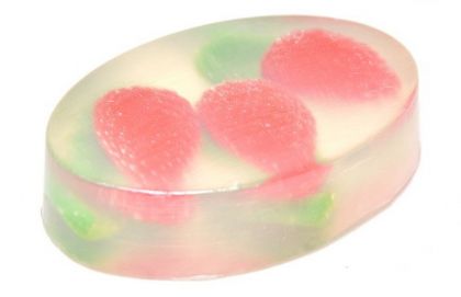 Мыльное ассорти/арт-дизайн КЛУБНИЧКА, в блистере, 95g