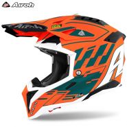 Шлем Airoh Aviator 3 Rampage, оранжевый