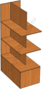 Витрина 2-х сторонняя