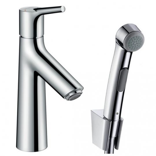 Фото Смеситель с гигиеническим душем Hansgrohe Talis S для раковины 72290000