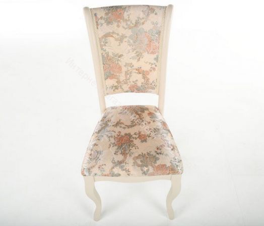 Стул "Белла"  Белый/ тк Рио 34