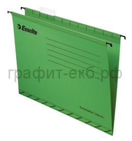 Файл подвесной А4 зеленый Esselte Standart 90318