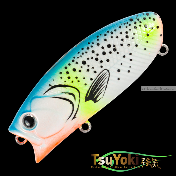 Воблер TsuYoki Bad 60F 60 мм / 10,8 гр / Заглубление: 0,1 - 0,4м / цвет: 607