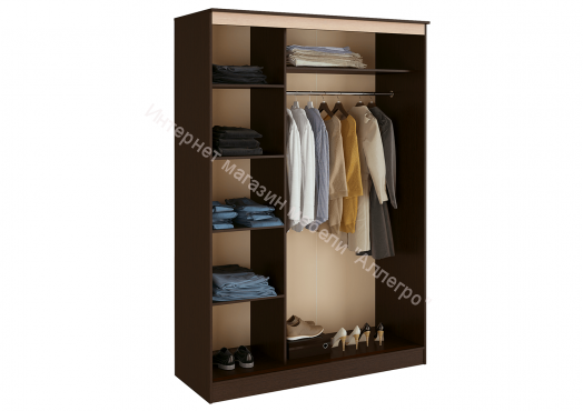 Шкаф-купе "Сакура" 1,5 м