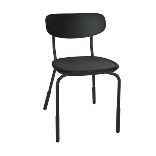 SHT-S85PB-23 Стул Точка Роста регулируемый/штабелируемый (черный/черный)